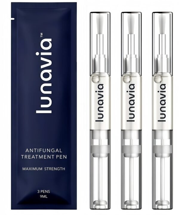 Antifungal Pen - CuresMostAthlete'sFoot, Jock Itch, andRingworm -25%UndecylenicAcidwith added Tea Tree,Jojoba,Clove Bud Oils 4 Aloe -3-PackTwistPen(9ML Volume)